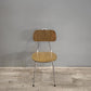 84145 Set n 4 sedie in formica marrone