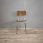 84145 Set n 4 sedie in formica marrone