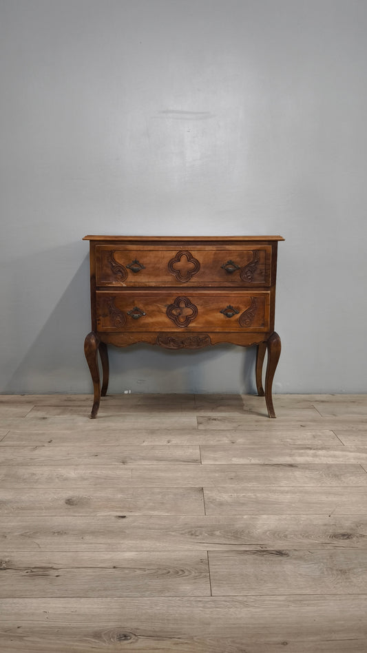 84156 Mobile in legno con due cassetti