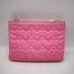 81070 Borsa pochette Love Moschino rosa