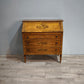 84217 Secretaire in legno intarsiato