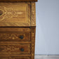 84217 Secretaire in legno intarsiato
