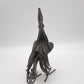 84396 Statua gallo in ferro lavorato