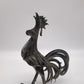 84396 Statua gallo in ferro lavorato