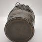 84593 Antico vaso in bronzo lavorato con drago