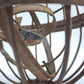 84522 Lampada navale giroscopica vintage in ghisa