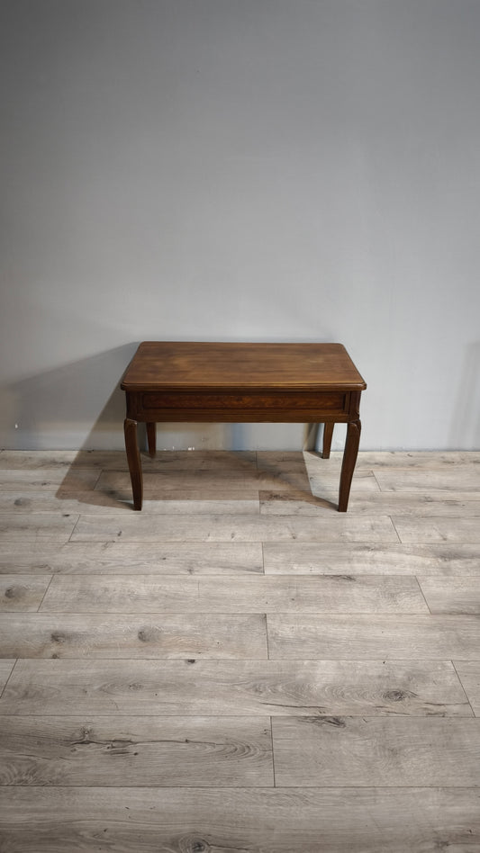 84572 Tavolo da salotto in legno con cassetto frontale