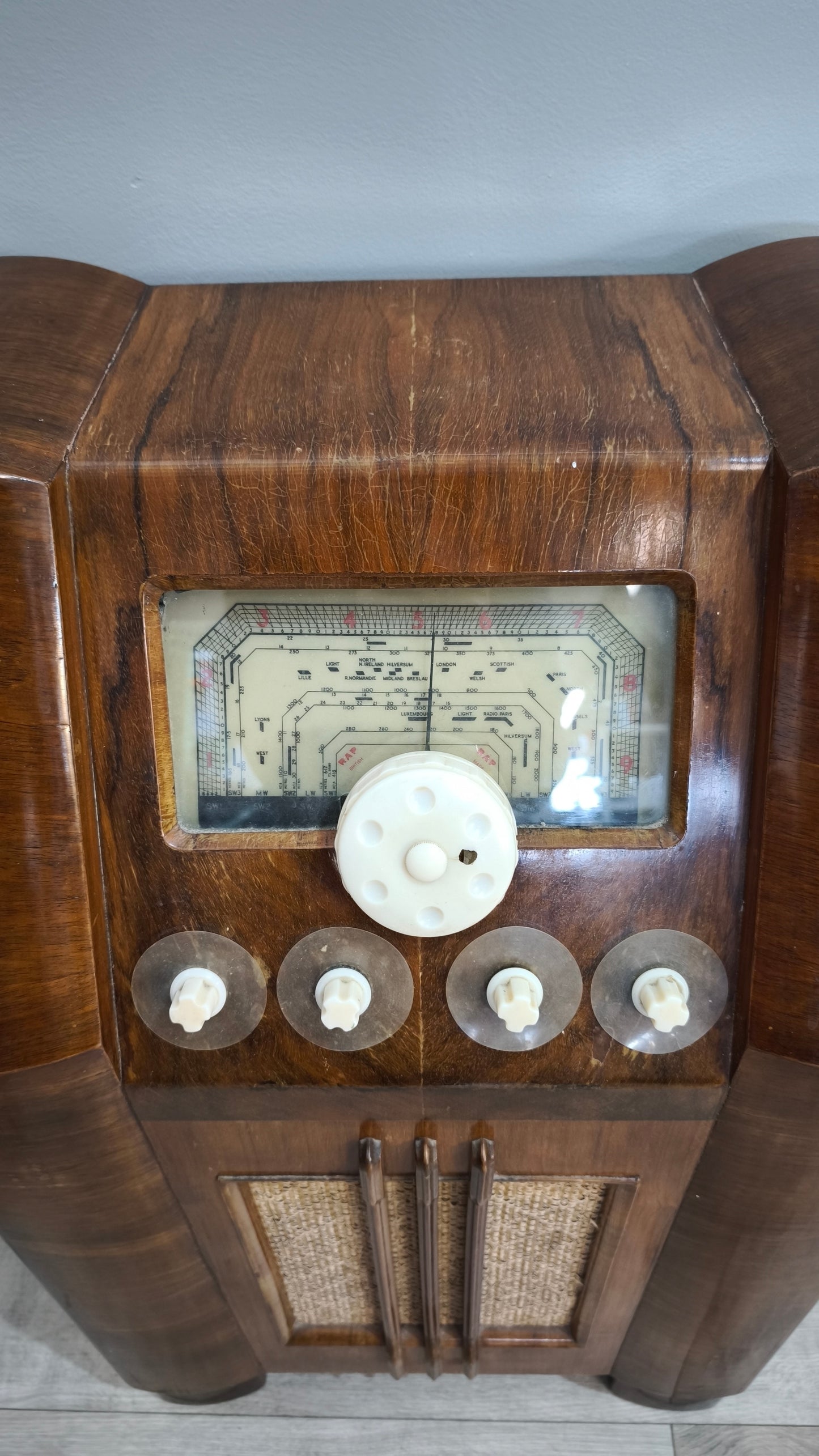 84569 Mobiletto Radio R.A.P. vintage