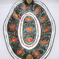 82599 Centrotavola in ceramica dipinto a mano