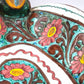 82599 Centrotavola in ceramica dipinto a mano