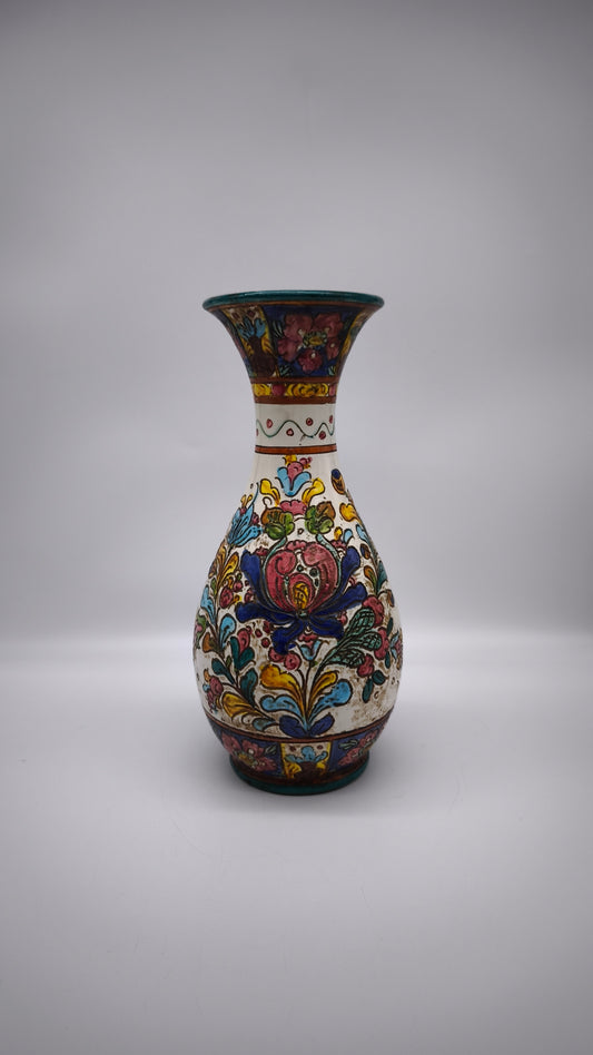84600 Vaso in ceramica dipinto a mano