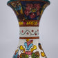 84600 Vaso in ceramica dipinto a mano