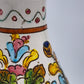 84600 Vaso in ceramica dipinto a mano