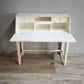 84621 Secretaire bianco in legno