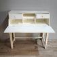 84621 Secretaire bianco in legno