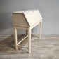 84621 Secretaire bianco in legno