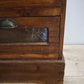 84619 Cassettiera bassa in legno con sei cassetti