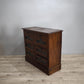 84619 Cassettiera bassa in legno con sei cassetti