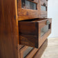84619 Cassettiera bassa in legno con sei cassetti