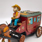 82992 Carrozza vintage in latta Cragstan Overland Stagecoach