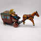 82992 Carrozza vintage in latta Cragstan Overland Stagecoach