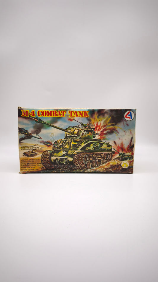 82991 Carro armato vintage in latta M4 Combat Tank KI2001