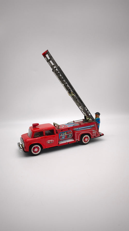 82976 Camion pompieri vintage in latta