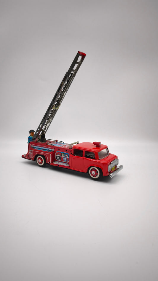 82976 Camion pompieri vintage in latta