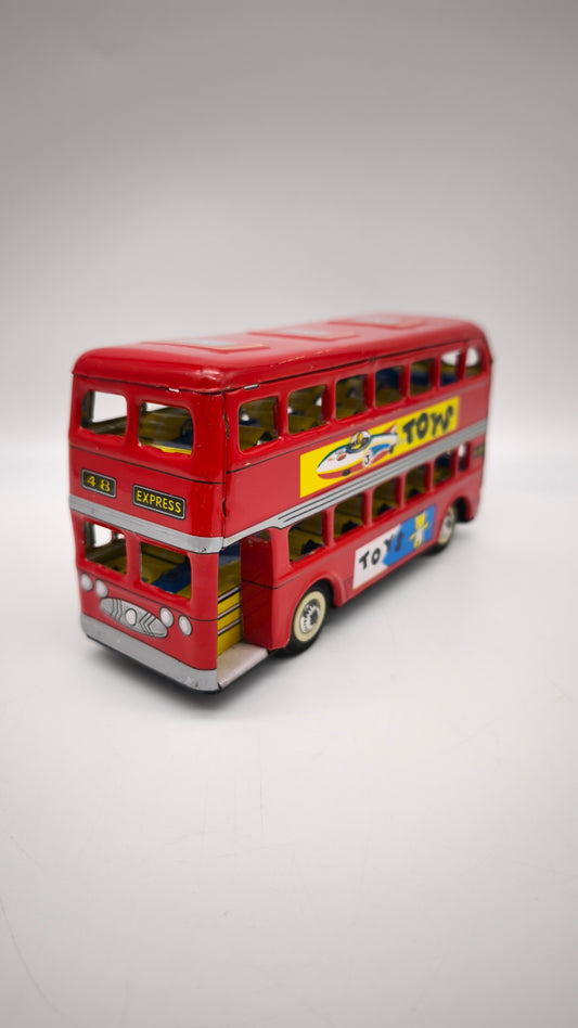 82986 Bus vintage in latta Double Decker MF 844