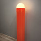 84584 Piantana vintage anni '70 color arancio