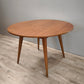 84700 Tavolo vintage con piano rotondo