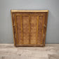 84741 Quadro dipinto con fiori e cornice in legno dorato lavorato