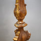 84779 Candeliere in legno dorato intagliato