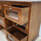 84844 Servante in legno massello di teak con cassetti e tiretti