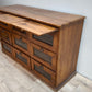 84844 Servante in legno massello di teak con cassetti e tiretti