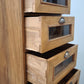 84847 Cassettiera verticale in legno massello di teak