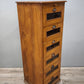 84847 Cassettiera verticale in legno massello di teak