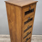 84847 Cassettiera verticale in legno massello di teak