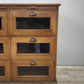 84844-2 Servante in legno massello di teak con cassetti e tiretti