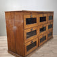 84844-2 Servante in legno massello di teak con cassetti e tiretti