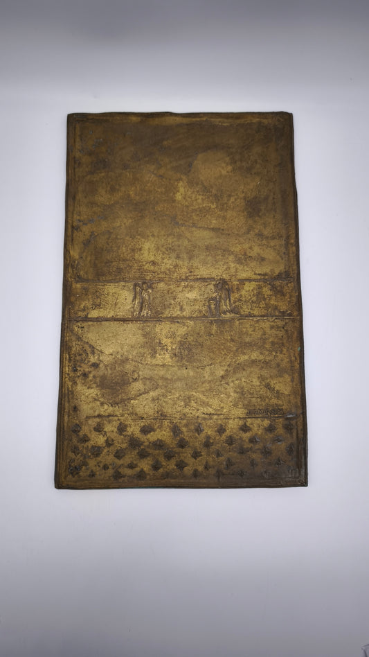 84861-2 Bassorilievo in bronzo di Tommaso Gismondi
