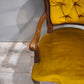 84906 Poltrona in legno e tessuto