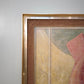 85048 Quadro Saverio Ungheri, 'L'amor che move il sole e l'altre stelle', tecnica mista su tela, 1965