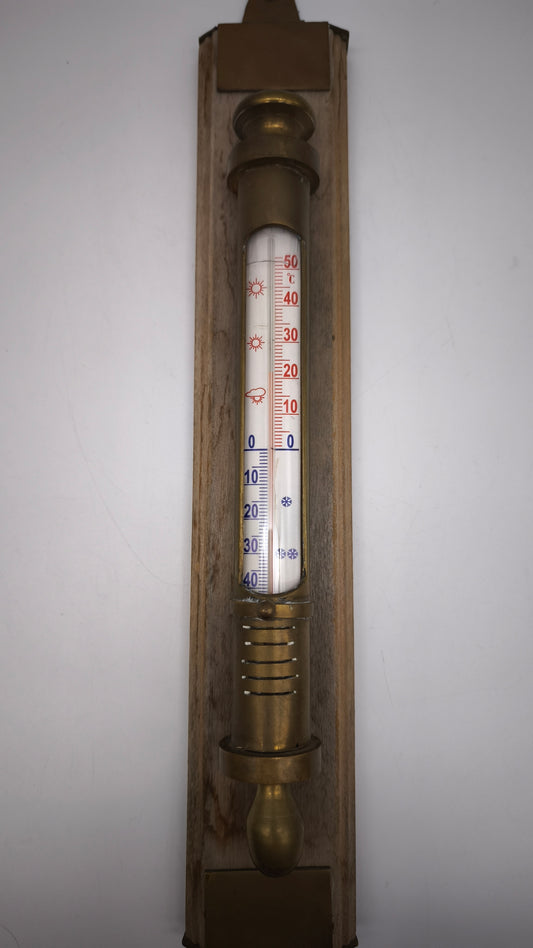 84938 Termometro decorativo in ottone