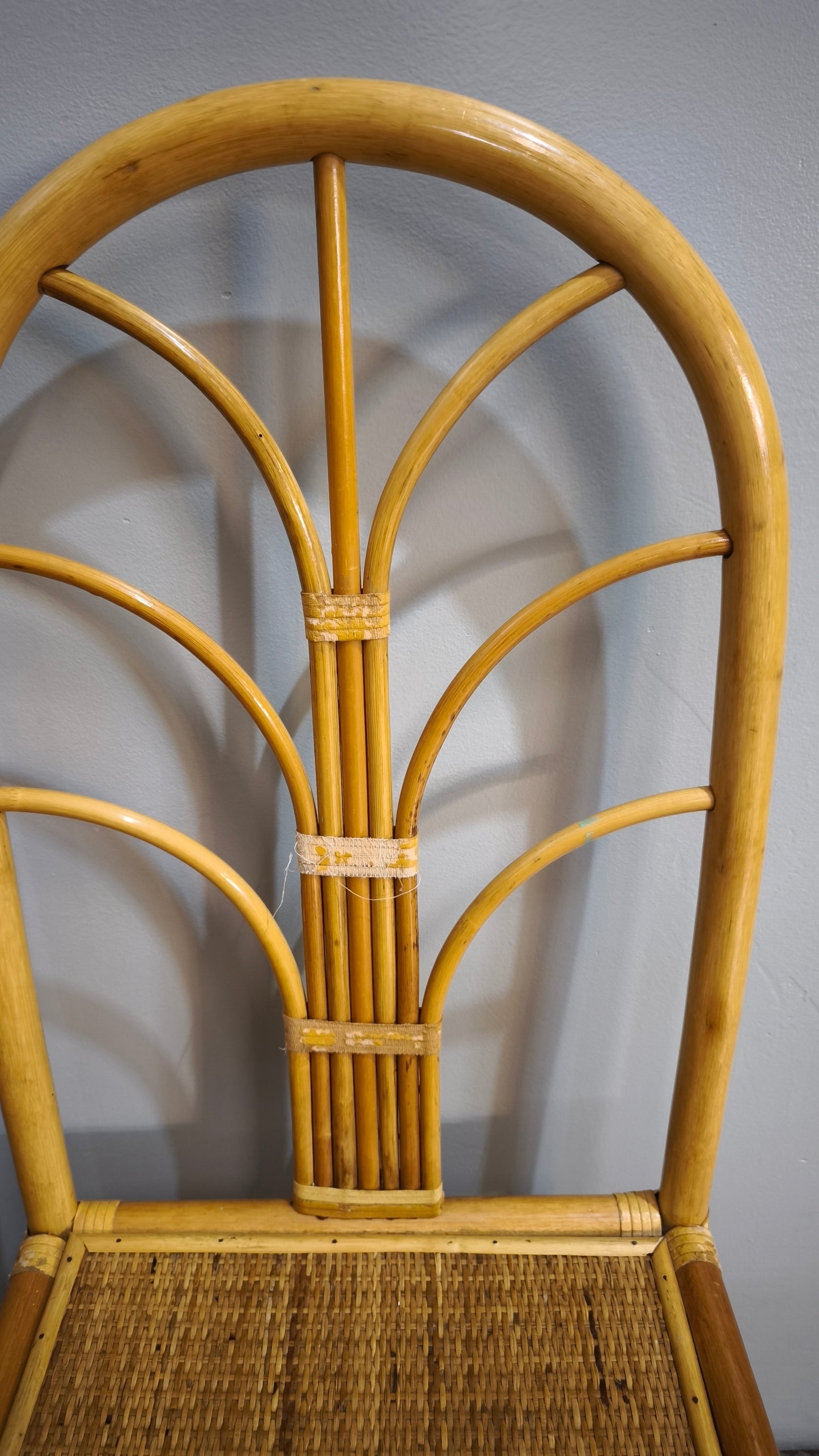 85480 Set n 4 sedie in bambù