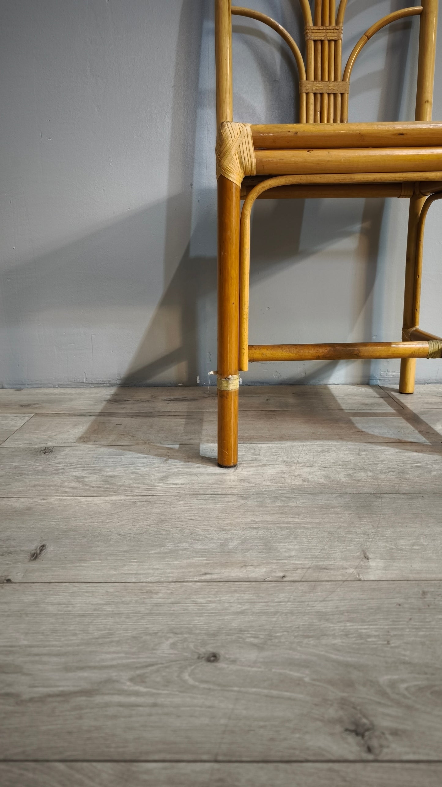 85480 Set n 4 sedie in bambù