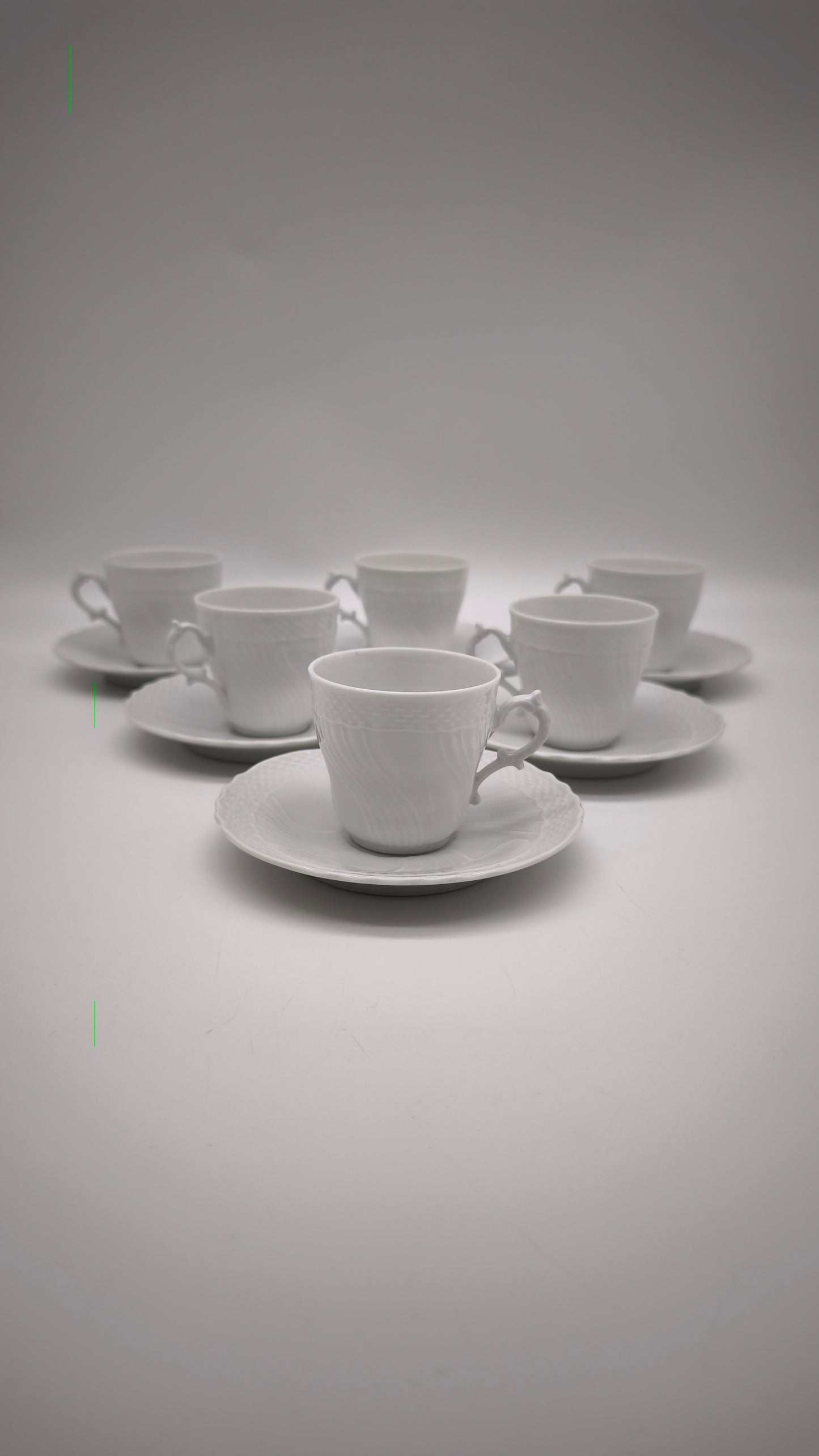 85516 Servizio da caffè per 6 persone vecchio Ginori manifattura di doccia