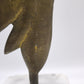 85689 Scultura in bronzo con base in marmo Remo Brindisi