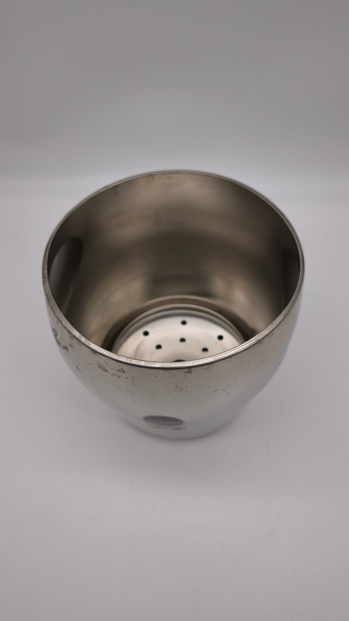 83603 Secchiello portaghiaccio Alessi in acciaio inox 18/10