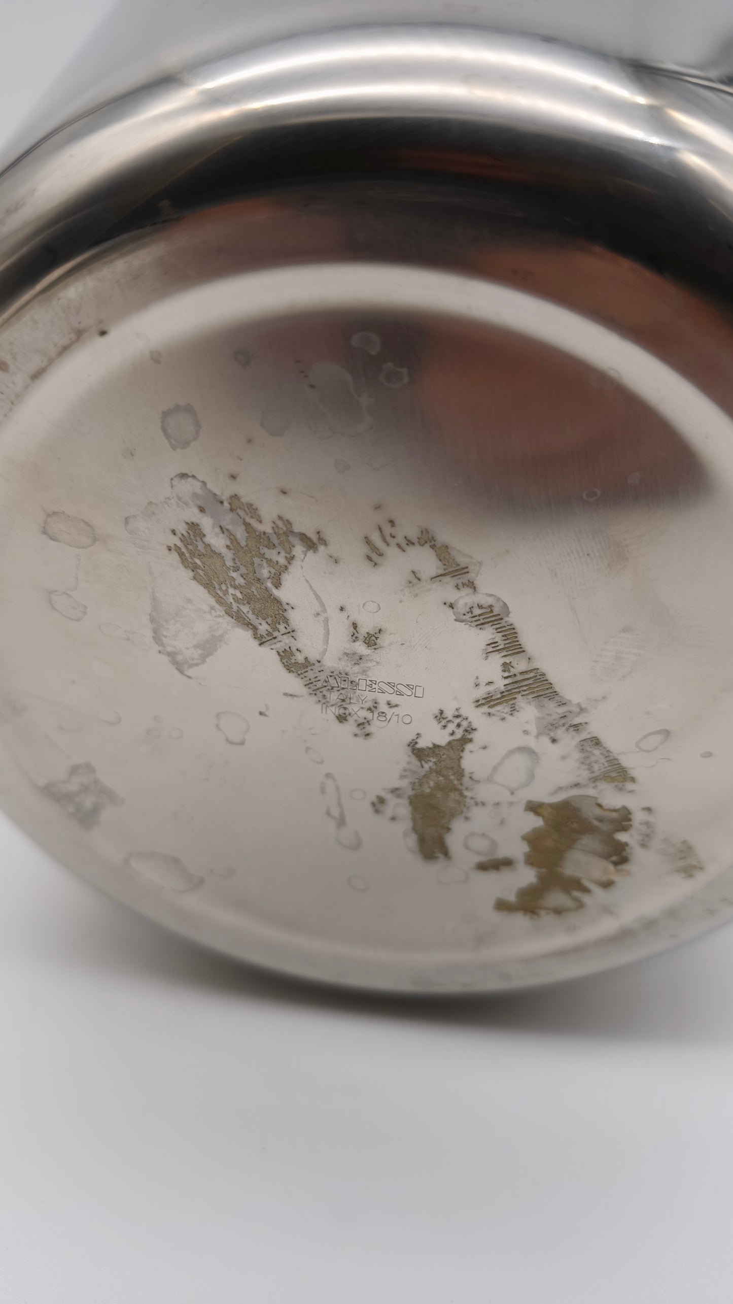 83603 Secchiello portaghiaccio Alessi in acciaio inox 18/10